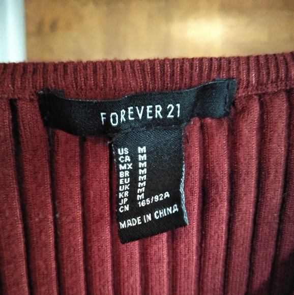 Was💲7! 🎉5/$20Forever 21 ribbed crop top - Picture 5 of 9